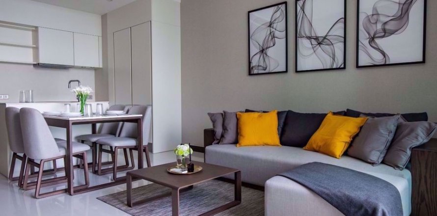 Condominio de 2 dormitorios en Khlong Toei, Bangkok, Tailandia № 55298