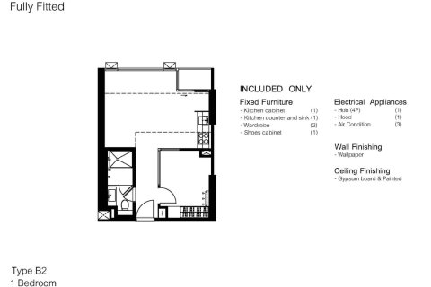 Condominio de 2 dormitorios en Bangkok, Tailandia № 166329 - foto 7
