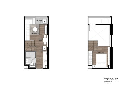 Condominio de 1 dormitorio en Bangkok, Tailandia № 166331 - foto 12