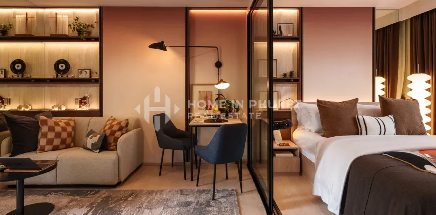 Condominio de 1 dormitorio en Kathu, Tailandia № 205930