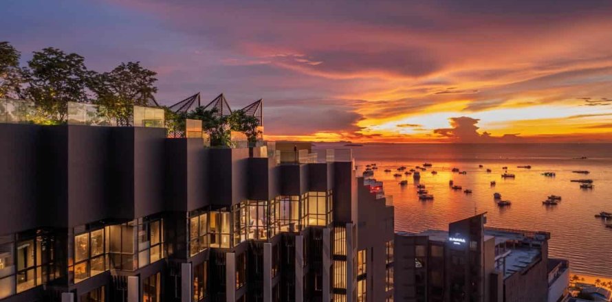 คอนโดมิเนียมในพัทยา, ประเทศไทย, 1 ห้องนอน № 165697