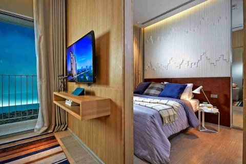 Condominio de 1 dormitorio en Thonburi, Bangkok, Tailandia № 208704 - foto 5