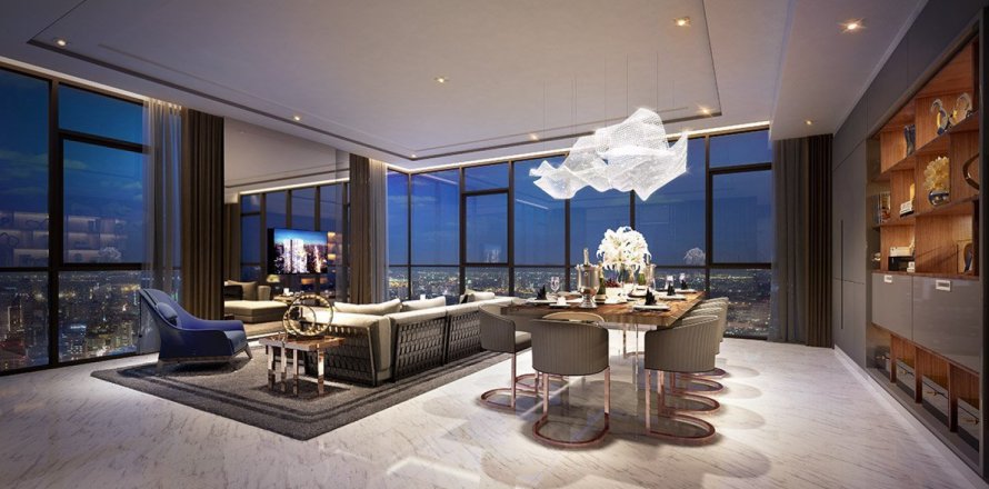 Condominio de 3 dormitorios en Bangkok, Tailandia № 180934