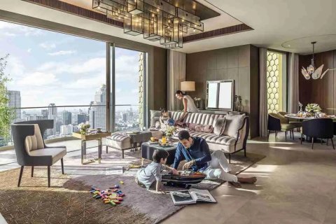 Condominio de 3 dormitorios en Bangkok, Tailandia № 180937