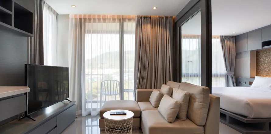 Estudio en el condominio en Kathu, Tailandia № 169328