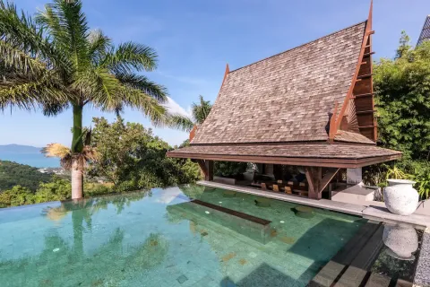 Chalet de 6 dormitorios en Ko Samui, Tailandia № 190638 - foto 23
