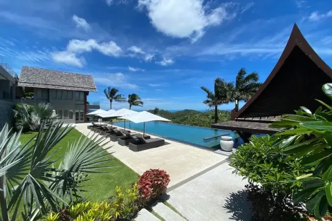 Chalet de 6 dormitorios en Ko Samui, Tailandia № 190638 - foto 24