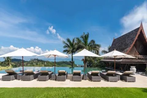 Chalet de 6 dormitorios en Ko Samui, Tailandia № 190638 - foto 20