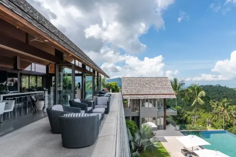 Chalet de 6 dormitorios en Ko Samui, Tailandia № 190638 - foto 22