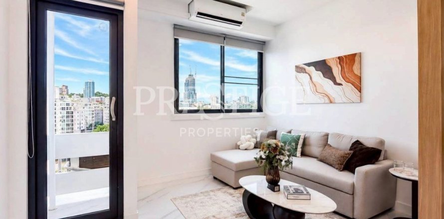 Estudio en el condominio en Pattaya, Tailandia № 208955