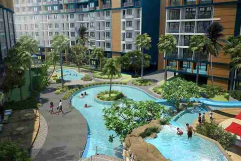 Studio dans le Condo à Pattaya, Thaïlande  № 208951