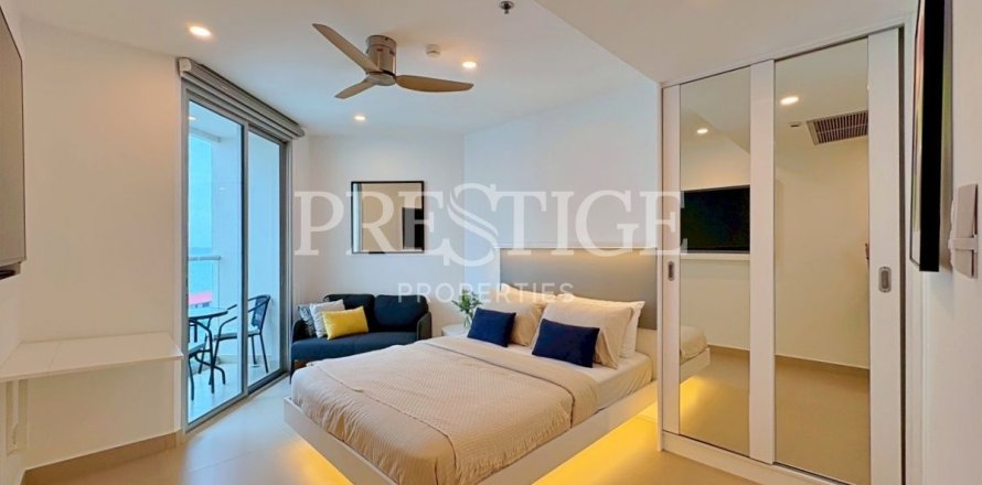 Estudio en el condominio en Pattaya, Tailandia № 208954