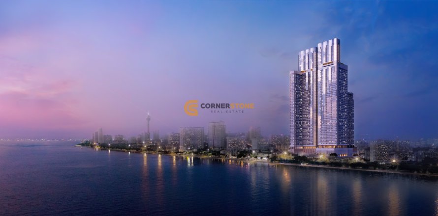 Estudio en el condominio en Jomtien Beach, Pattaya, Tailandia № 113445