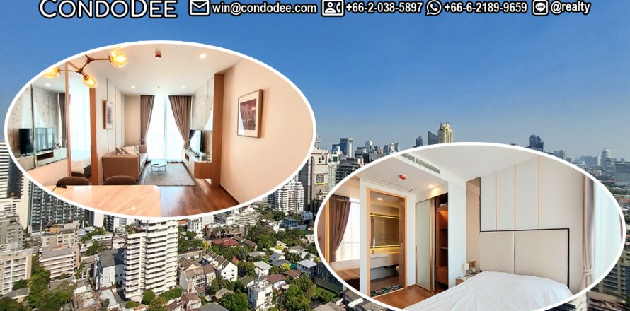 Кондоминиум с 2 спальнями в Ваттхане, Бангкок, Таиланд № 201069