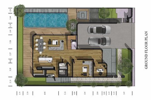 Chalet de 3 dormitorios en Nai Yang, Tailandia № 166250 - foto 9