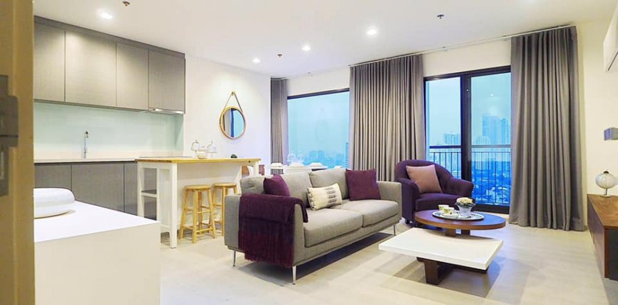 Condominio de 2 dormitorios en Bangkok, Tailandia № 133768