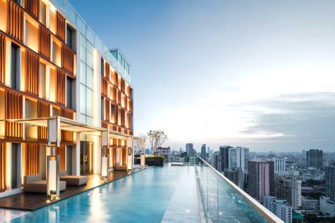Ático de 3 dormitorios en Bangkok, Tailandia № 180576 - foto 22