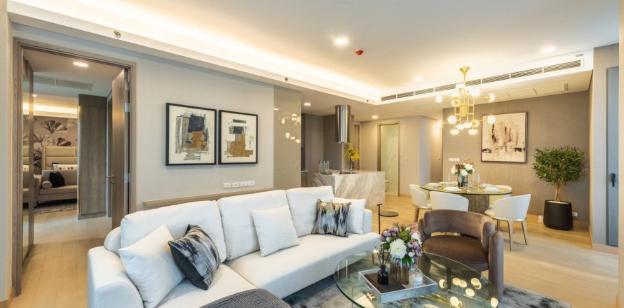 Ático de 3 dormitorios en Bangkok, Tailandia № 180579