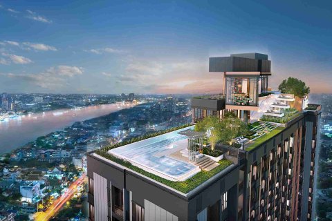 Condominio de 1 dormitorio en Thonburi, Bangkok, Tailandia № 184005 - foto 19