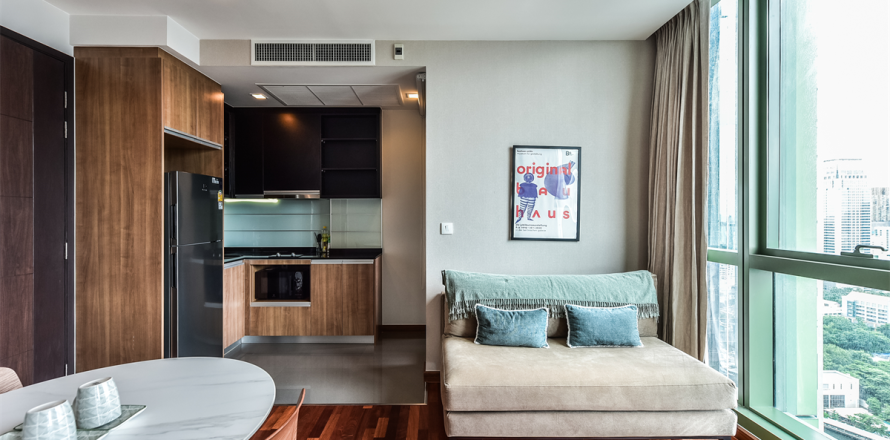 Condominio de 1 dormitorio en Bangkok, Tailandia № 185062