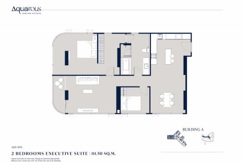 Condominio de 2 dormitorios en Bang Lamung, Tailandia № 165545 - foto 16