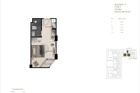 Condominio de 1 dormitorio en Pattaya, Tailandia № 203620 - foto 12
