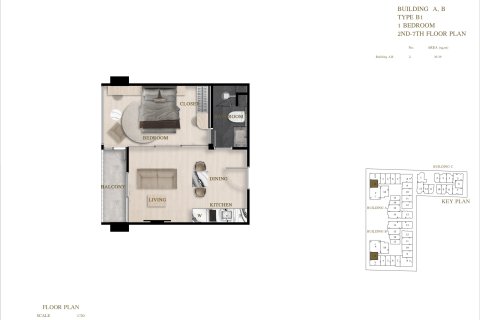 Condominio de 1 dormitorio en Pattaya, Tailandia № 203619 - foto 13