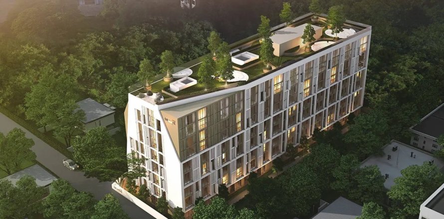 Condominio de 1 dormitorio en Lat Phrao, Bangkok, Tailandia № 203622