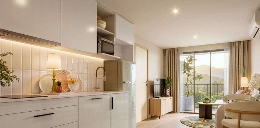 Apartamento de 1 dormitorio en The Title Olive, Nai Yang, Tailandia № 194683