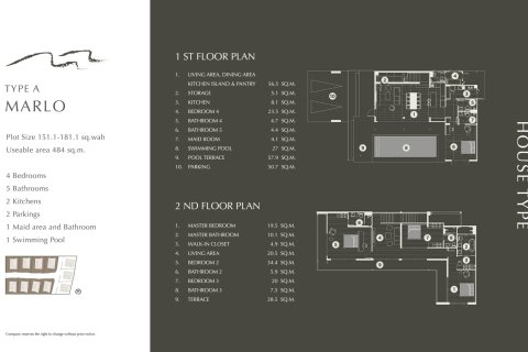 Chalet de 4 dormitorios en Hua Hin, Tailandia № 165111 - foto 19