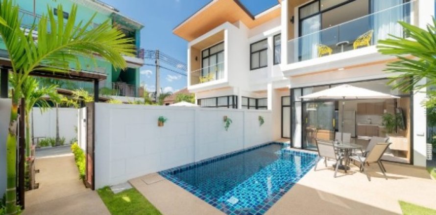 Chalet de 3 dormitorios en Kamala, Tailandia № 191119