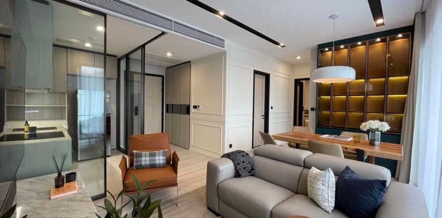 Condominio de 2 dormitorios en Ratchathewi, Bangkok, Tailandia № 47626