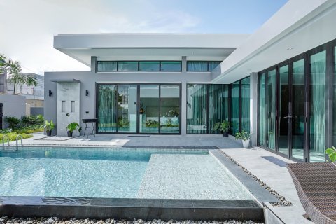 Chalet de 3 dormitorios en Jomtien Beach, Pattaya, Tailandia № 170127 - foto 13