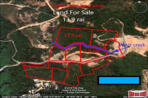 Terreno 22240 m2 en Layan Beach, Tailandia № 193790 - foto 3