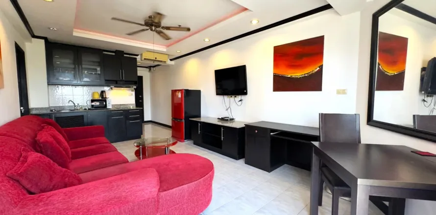 Apartamento de 1 dormitorio en Pattaya, Tailandia № 205974