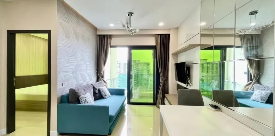 Apartamento de 1 dormitorio en Pattaya, Tailandia № 205980