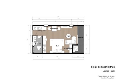 Condominio de 1 dormitorio en Rawai, Tailandia № 166071 - foto 15
