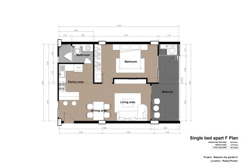 Condominio de 1 dormitorio en Rawai, Tailandia № 166070 - foto 10
