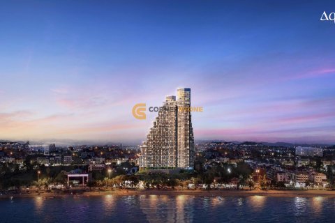 Studio in the Condo on Jomtien Beach, Pattaya, Thailand  № 113397