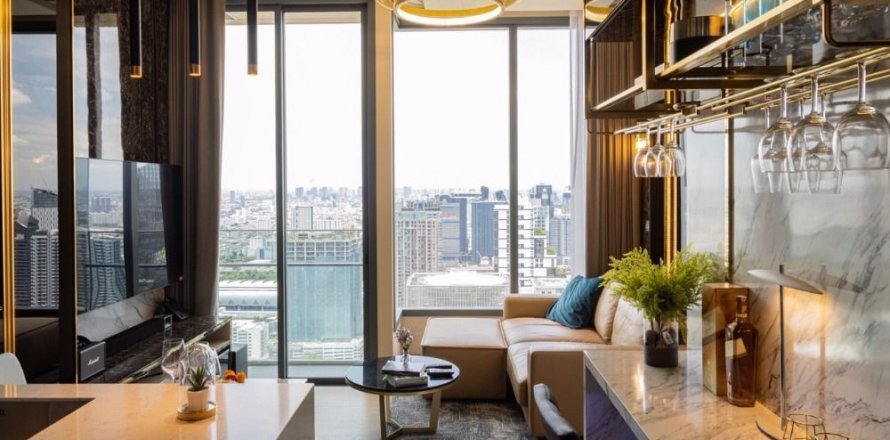 Eigentumswohnung in Bangkok, Thailand, 1 Schlafzimmer in THE ESSE ASOKE № 51141