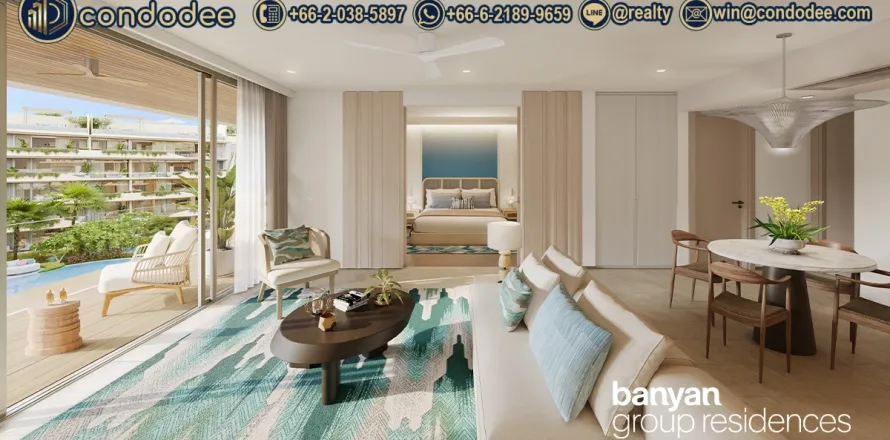 Condo in Bangkok, Thailand, 2 bedrooms № 201435