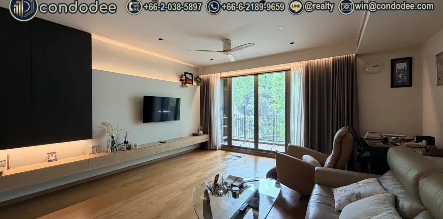คอนโดมิเนียมในสาทร, กรุงเทพฯ, ประเทศไทย, 2 ห้องนอน № 201434