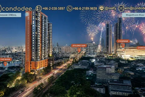 Condo in Khlong San, Bangkok, Thailand, 2 bedrooms № 201432 - photo 4