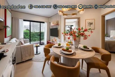Condo in Khlong San, Bangkok, Thailand, 2 bedrooms  № 201432