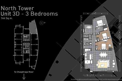 Condominio de 3 dormitorios en Thonburi, Bangkok, Tailandia № 183067 - foto 5