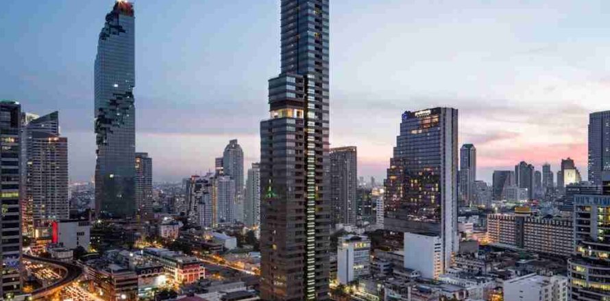 Condominio de 1 dormitorio en Thonburi, Bangkok, Tailandia № 183068