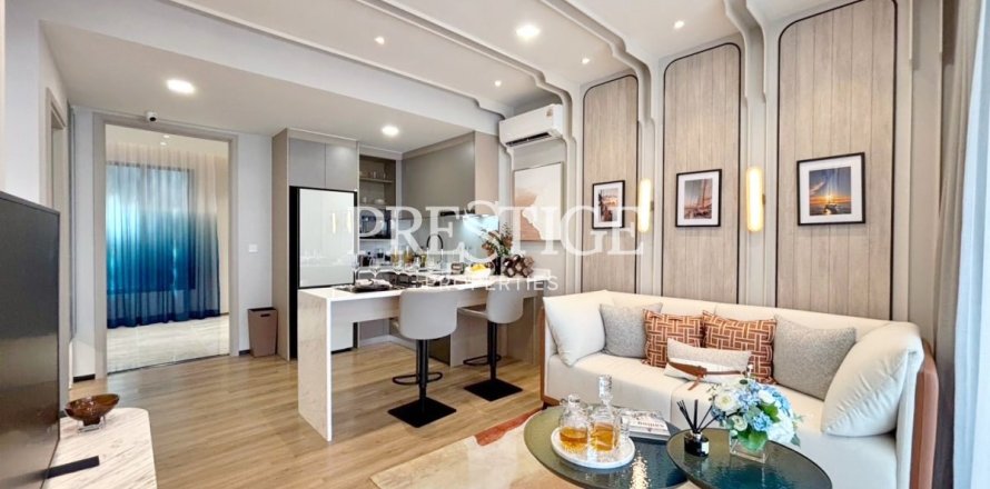 Condo à Pattaya, Thaïlande, 1 chambre  № 197725