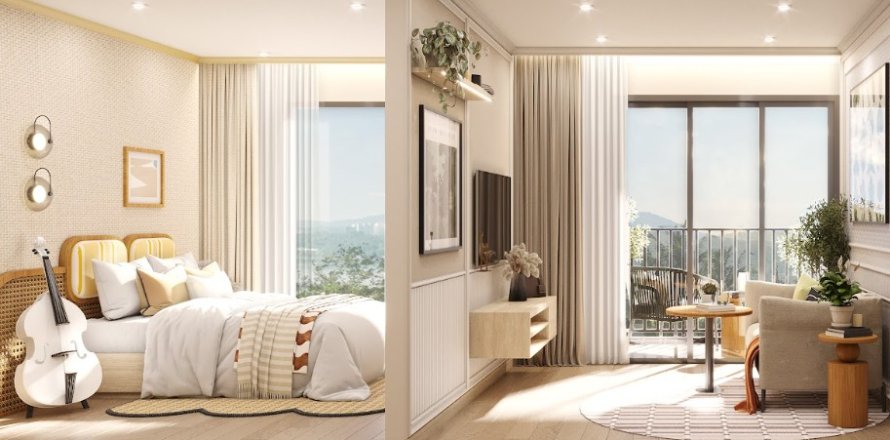 Apartamento de 3 habitaciones en Pattaya, Tailandia № 209726