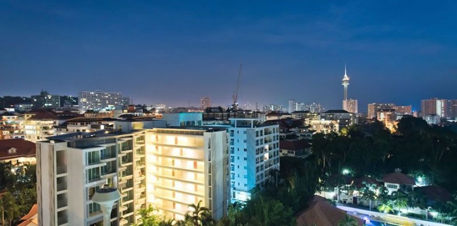 Estudio en el condominio en Pattaya, Tailandia № 204246