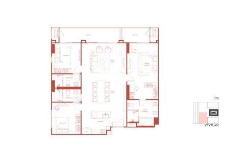 Condominio de 3 dormitorios en Phaya Thai, Bangkok, Tailandia № 165365 - foto 11